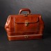 Leather Men Bag - Italian Handmade Medical Bag - Vintage Style Handbag - Real Leather Briefcase