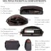 Messenger  Men Bag 17-17.3 Inch Laptop Bag Water-resistant Canvas Computer Shoulder Bag Briefcase fo
