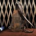 Men Outdoor Casual Travel Hiking Tea Crossbody Chest Sling Bag Rig One Shoulder Strap Men Bag Backpa