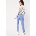 Blue Tapered Trousers