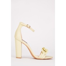 Chain Strap High Heels