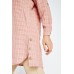 Checkered Long Line Shirt