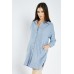 Checkered Long Line Shirt