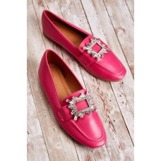 Embellished Front Detailed Loafers