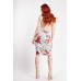 Floral Print Pencil Skirt