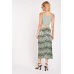Front Detail Wrap Midi Skirt
