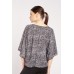 Monochrome Tie Up Hem Blouse