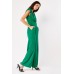 Sleeveless V-Neck Jumpsuit