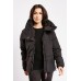 Wrap Neck Padded Jacket